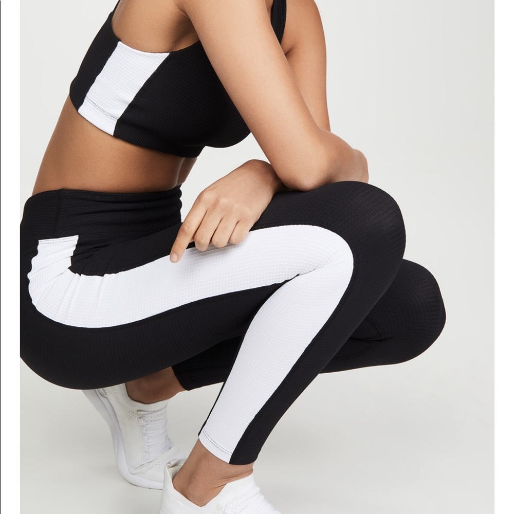 Black/White Leggings
